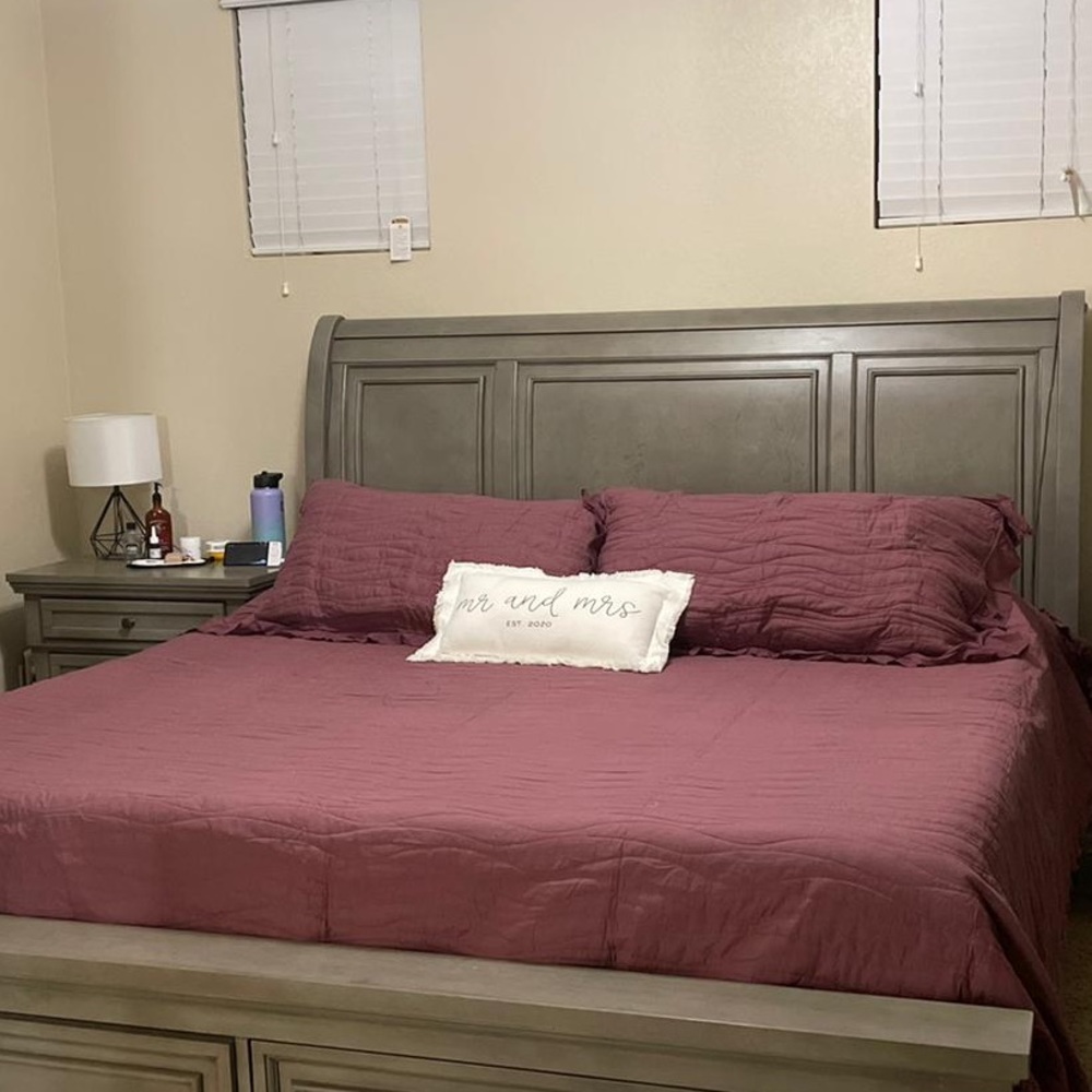 UGG Plum Color King Comforter Set